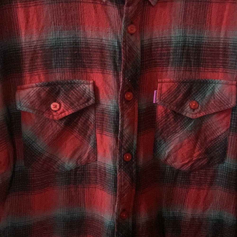 Mishka flannel button up - Picture 4 of 5